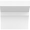 Ekena Millwork Standard Monterey Architectural Grade PVC Rafter Tail, 6"W X 6"H X 16"L RFTP06X06X16MON - alternate 2